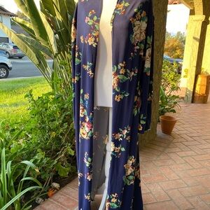 Issac Liev Maxi Cardigan